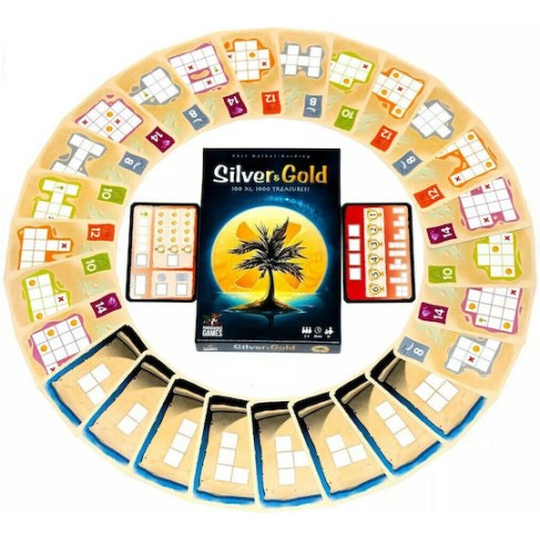 Kaissa Επιτραπέζιο Silver & Gold