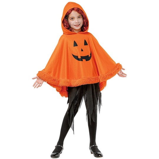 Παιδικό Πόντσο Κολοκύθα Halloween Carnavalista 232541 (Medium 7-10 Ετών) Παιδικό Πόντσο Κολοκύθα Halloween Carnavalista 232541 (Medium 7-10 Ετών)