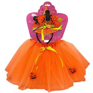 Carnavalista Kids Halloween Pumpkin Costume Set 2-Piece (3-2646 / 232666) Carnavalista Kids Halloween Pumpkin Costume Set 2-Piece (3-2646 / 232666)