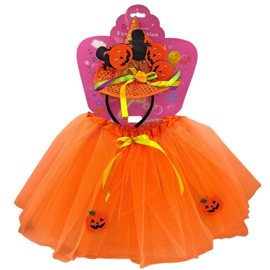 Carnavalista Kids Halloween Pumpkin Costume Set 2-Piece (3-2646 / 232666) Carnavalista Kids Halloween Pumpkin Costume Set 2-Piece (3-2646 / 232666)