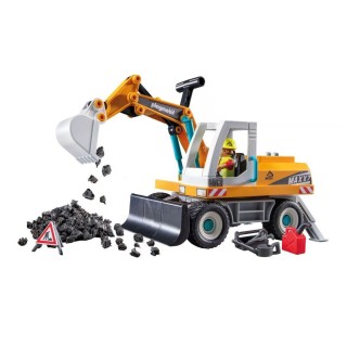 Playmobil Action Heroes Μεγάλος Εκσκαφέας Κατασκευών για 4-10 ετών 71749
