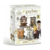 University Games 3D Παζλ Harry Potter: Σετ 4 σε 1 Διαγώνιος Αλέα