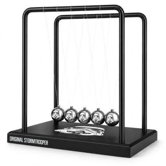 MikaMax Stormtrooper Newton’s Cradle Εκκρεμές του Νεύτωνα με 5 Σφαίρες