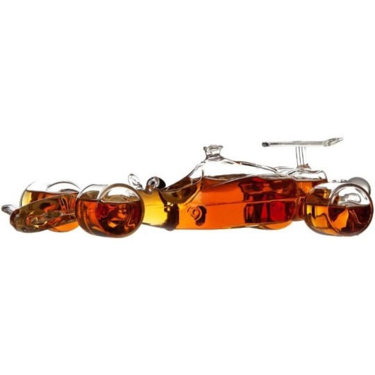 MikaMax Racing Car Decanter Set Γυάλινη Καράφα Αγωνιστικό Αυτοκίνητο 400ml