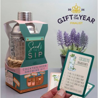 Boxer Gifts Πρωτότυπο Δώρο Seed to Sip Home Grown Cocktails (GC2280)