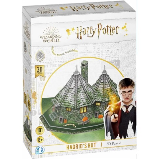 University Games 3D Παζλ Harry Potter: Καλύβα του Χάγκριντ