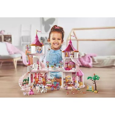 Playmobil Princess Magic Παραμυθένιο Παλάτι Με Βασιλιά Και Βασίλισσα (71845)