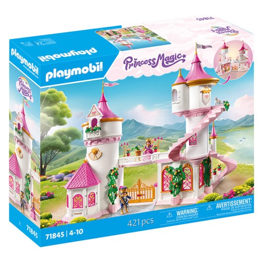 Playmobil Princess Magic Παραμυθένιο Παλάτι Με Βασιλιά Και Βασίλισσα (71845)