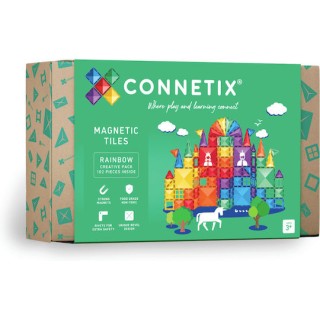 Connetix Rainbow Creative Pack Μαγνητικό Παιχνίδι Κατασκευών 102τμχ