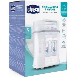 Chicco Βρεφικός Αποστειρωτής Μπιμπερό Ηλεκτρικός SterilNatural 3 in 1 07391-10