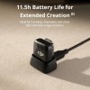 DJI Mic Mini (2 TX + 1 Mobile RX) Wireless Lavalier Microphone for Black
