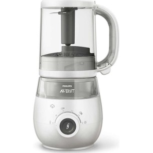 Philips Avent Ατμομάγειρας Και Μπλέντερ Βρεφικού Φαγητού 4 σε 1 (SCF883/01)