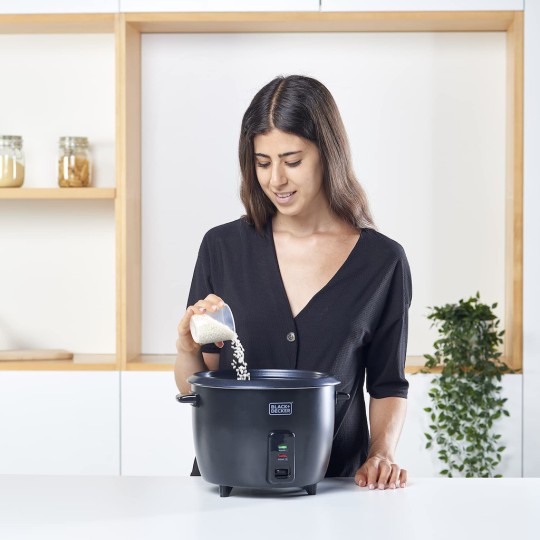 Black & Decker Rice Cooker 700W με Χωρητικότητα 1.8lt