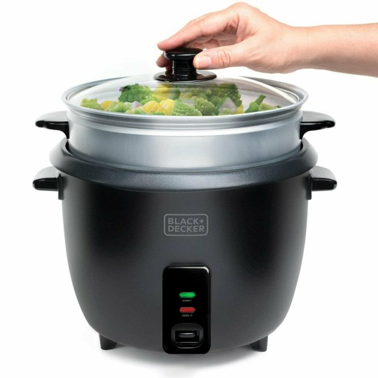 Black & Decker Rice Cooker 700W με Χωρητικότητα 1.8lt