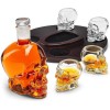 Ingenious Skull Decanter with Glasses Set