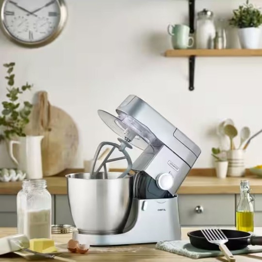 Kenwood KVL4100S Chef XL Stand Mixer 1200W 6.7lt Grey