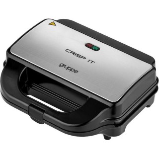 Gruppe Crisp It SW-298M Τοστιέρα με Αποσπώμενες Πλάκες για 2 Τοστ 900W Inox