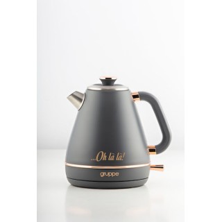 Gruppe LPS-1536D Βραστήρας 1.7lt 2200W Γκρι