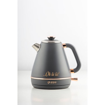 Gruppe LPS-1536D Βραστήρας 1.7lt 2200W Γκρι