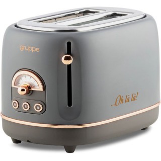 Gruppe TO-0201 Φρυγανιέρα 2 Θέσεων 815W Γκρι