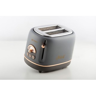 Gruppe TO-0201 Φρυγανιέρα 2 Θέσεων 815W Γκρι