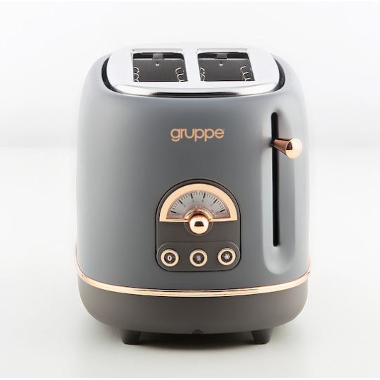 Gruppe TO-0201 Φρυγανιέρα 2 Θέσεων 815W Γκρι