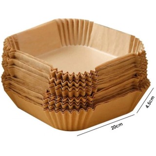HomeVero Αντικολλητικό Χαρτί για Φριτέζα Αέρος 20x20cm 50τμχ (HV-BPS20)