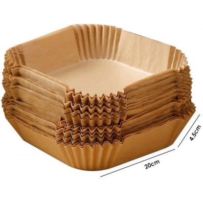 HomeVero Αντικολλητικό Χαρτί για Φριτέζα Αέρος 20x20cm 50τμχ (HV-BPS20)