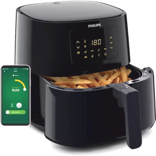 Philips Airfryer Xl HD9280/90 Air Fryer 6.2lt Μαύρο