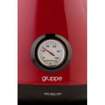 Gruppe HHB1782B 1.7lt Βραστήρας Κόκκινος 2200W Gruppe HHB1782B 1.7lt Βραστήρας Κόκκινος 2200W