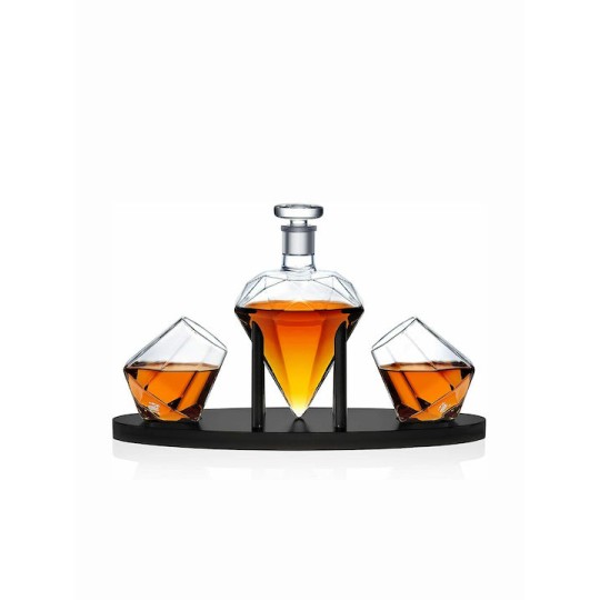 Deluxe Diamond Σετ Κρυστάλλινης Καράφας 04977 Deluxe Diamond Σετ Κρυστάλλινης Καράφας 04977