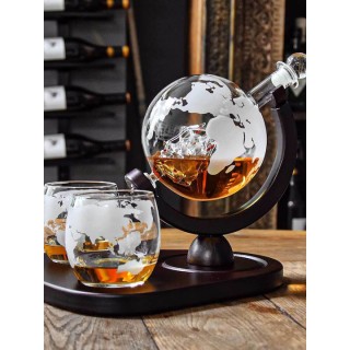 Mikamax Deluxe Globe Decanter Set (04976)