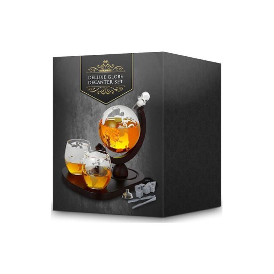 Mikamax Deluxe Globe Decanter Set (04976)