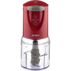Gruppe PDH401-2PL Πολυκόπτης Multi 300W με Δοχείο 500ml Red