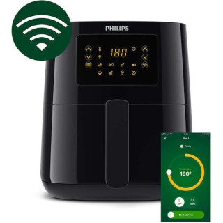 Philips HD9255/90 Air Fryer Wi-Fi 4.1lt Μαύρο