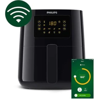 Philips HD9255/90 Air Fryer Wi-Fi 4.1lt Μαύρο