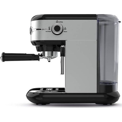 Life Origin Μηχανή Espresso 1450W Πίεσης 15bar Ασημί Life Origin Μηχανή Espresso 1450W Πίεσης 15bar Ασημί