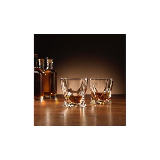 The Source Ingenious Ice Stones with Twisted Glasses Gift Set