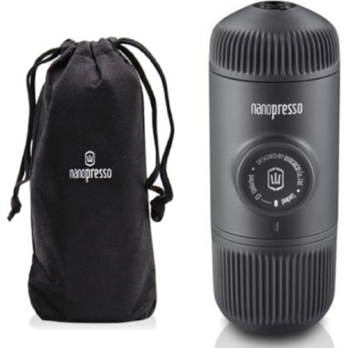 Wacaco Nanopresso Φορητή Μηχανή Espresso με Θήκη Πουγκί - Grey