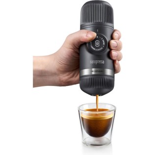 Wacaco Nanopresso Φορητή Μηχανή Espresso με Θήκη Πουγκί - Grey