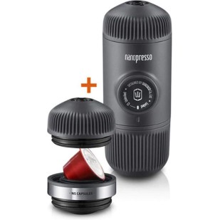 Wacaco Nanopresso Φορητή Μηχανή Espresso και Nanopresso NS Adaptor