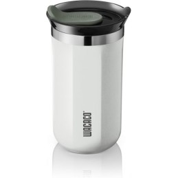Wacaco Octaroma Lungo Travel Mug Ceramic White 0.3lt