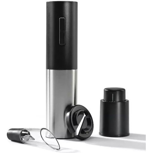 The Source Ηλεκτρικό Ανοιχτήρι Κρασιού με Αξεσουάρ Σετ 4 τεμαχίων The Source Ηλεκτρικό Ανοιχτήρι Κρασιού με Αξεσουάρ Σετ 4 τεμαχίων