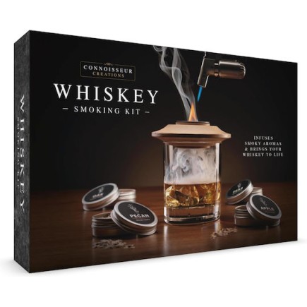 Source Whiskey Smoking Σετ Καπνίσματος Ουίσκι Καπάκι & Επαναγεμιζόμενο Φλόγιστρο