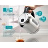 BRUNO BRN-0213 Βραστήρας νερού ανοξείδωτος 1.7L 2200W Inox BRN-0213