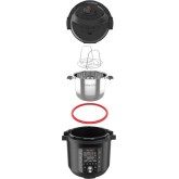 Instant Pot Pro 6 Πολυμάγειρας 1200W με Χωρητικότητα 6lt Μαύρος