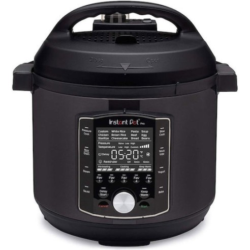 Instant Pot Pro 6 Πολυμάγειρας 1200W με Χωρητικότητα 6lt Μαύρος Instant Pot Pro 6 Πολυμάγειρας 1200W με Χωρητικότητα 6lt Μαύρος