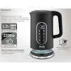 Bruno BRN-0245 Βραστήρας 1.7lt 2200W Μαύρο