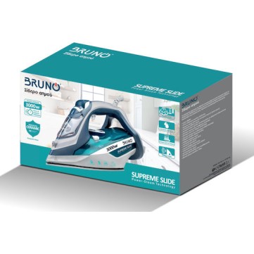 Bruno BRN-0146 Σίδερο Ατμού 3000W με Κεραμική Πλάκα