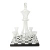The Source Chess Decanter Καράφα Σερβιρίσματος με Πώμα και Ποτήρια 127001